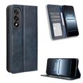 Étui Portefeuille OnePlus Ace 5 Ultra/Nord 5 avec Fermeture Magnétique - Rétro - Bleu