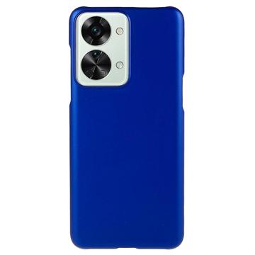 Coque OnePlus Nord 2T en Plastique Caoutchouté - Bleue