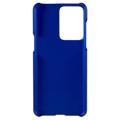 Coque OnePlus Nord 2T en Plastique Caoutchouté - Bleue