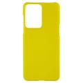 Coque OnePlus Nord 2T en Plastique Caoutchouté - Jaune