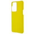 Coque OnePlus Nord 2T en Plastique Caoutchouté - Jaune