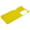 Coque OnePlus Nord 2T en Plastique Caoutchouté - Jaune
