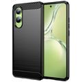 Coque OnePlus Nord CE4 Lite/Oppo K12x en TPU Brossé - Fibre de Carbone