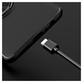 Coque OnePlus Nord N10 5G Magnétique avec Support Bague - Noire