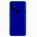 Coque OnePlus Nord N10 5G en Plastique Caoutchouté - Bleue