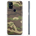Coque OnePlus Nord N10 5G en TPU - Camouflage