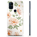 Coque OnePlus Nord N10 5G en TPU - Motif Floral