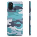 Coque OnePlus Nord N100 en TPU - Camouflage Bleu