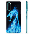 Coque OnePlus Nord en TPU - Dragon Feu Bleu