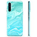 Coque OnePlus Nord en TPU - Marbre Bleu