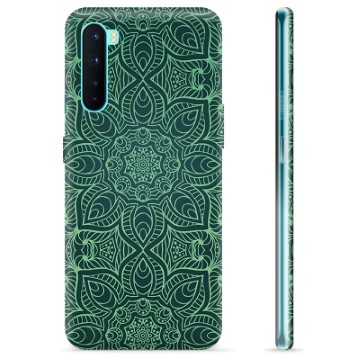 Coque OnePlus Nord en TPU - Mandala Vert