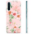 Coque OnePlus Nord en TPU - Fleurs à L'aquarelle