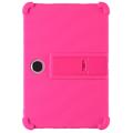 Etui en silicone OnePlus Pad Lite/Oppo Pad SE avec Kickstand - Rose vif