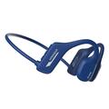 Casque d'écoute à conduction osseuse Openear X2 IP68 étanche avec mémoire MP3 de 8 Go - Bleu