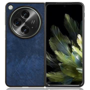 Coque Oppo Find N3/OnePlus Open en Plastique avec Revêtement - Bleue
