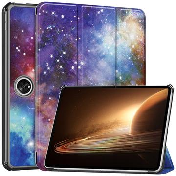Étui à Rabat Smart Oppo Pad 2 - Série Tri-Fold - Galaxie