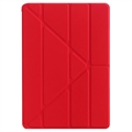 Étui à Rabat iPad 10.2 2019/2020/2021 - Origami Stand - Rouge