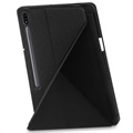 Étui à Rabat Samsung Galaxy Tab S7+/S8+ - Origami Stand - Noir