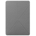 Étui à Rabat Samsung Galaxy Tab S7+/S8+ - Origami Stand - Gris