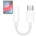 Adaptateur Casque USB-C/3.5mm Apple MU7E2ZM/A - Blanc