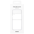 Coque Samsung Galaxy Z Flip4 5G Fine Transparente EF-QF721CTEGWW - Transparente