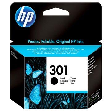 Cartouche d’Encre HP 301 - Deskjet 1000, 2540 AiO, Officejet 2620 AiO - Noire