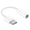 Huawei CM20 Câble Adaptateur USB-C / 3.5mm 55030086 - Blanc