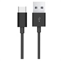 Câble de Données CA-232CD USB 2.0 / USB 3.1 Type-C d'Origine Microsoft pour Lumia 950, Lumia 950 XL - 1m - Noir