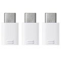 Adaptateur MicroUSB / USB Type-C Samsung EE-GN930KW - Blanc