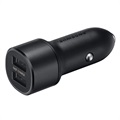 Chargeur Voiture Double Samsung EP-L1100NBEGWW Fast Charge - Noir