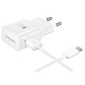 Chargeur Secteur Rapide USB-C Samsung EP-TA20EW - Blanc