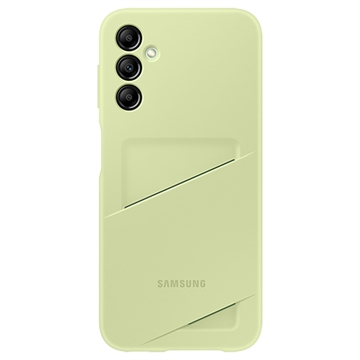 Coque Samsung Galaxy A14/A14 5G Card Slot Cover EF-OA146TGEGWW (Emballage ouvert - Excellent) - Citron Vert