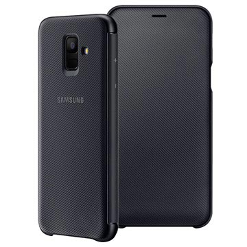 Étui à Rabat Samsung Galaxy A6 (2018) EF-WA600CBEGWW - Noir