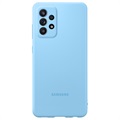 Coque en Silicone Samsung Galaxy A72 5G EF-PA725TLEGWW - Bleue