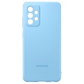 Coque en Silicone Samsung Galaxy A72 5G EF-PA725TLEGWW - Bleue
