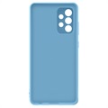 Coque en Silicone Samsung Galaxy A72 5G EF-PA725TLEGWW - Bleue