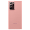 Coque Samsung Galaxy Note20 Ultra en Silicone EF-PN985TAEGEU - Bronze