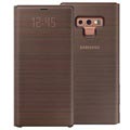 Étui LED View EF-NN960PAEGWW pour Samsung Galaxy Note9 - Marron