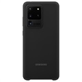 Coque Samsung Galaxy S20 Ultra en Silicone EF-PG988TBEGEU - Noir