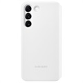 Étui Samsung Galaxy S22 5G Smart Clear View EF-ZS901CWEGEE - Blanc