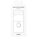 Coque Samsung Galaxy Z Flip4 5G Clear Cover avec Anneau EF-OF721CTEGWW