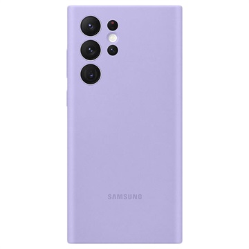 Coque Samsung Galaxy S22 Ultra 5G en Silicone EF-PS908TVEGWW - Lavande