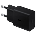 Chargeur de Voyage Rapide USB-C Samsung EP-T1510EBE - 15W - Bulk - Noir