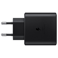 Chargeur de Voyage Rapide USB-C Samsung EP-TA845EBE - 45W - Bulk - Noir