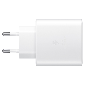 Chargeur de Voyage Rapide USB-C Samsung EP-TA845EWE - 45W - Bulk - Blanc