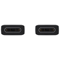 Câble USB-C / USB-C Samsung EP-DA705BBE - 1m - Bulk - Noir