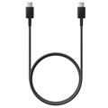 Câble USB-C / USB-C Samsung EP-DA705BBEGWW - 1m - Noir