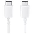 Câble USB-C / USB-C Samsung EP-DA705BWEGWW - 1m - Blanc