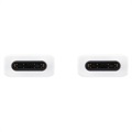 Câble USB-C / USB-C Samsung EP-DA705BWEGWW - 1m - Blanc