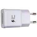 Chargeur Voyage Rapid Samsung EP-TA20EWE sans câble - Blanc